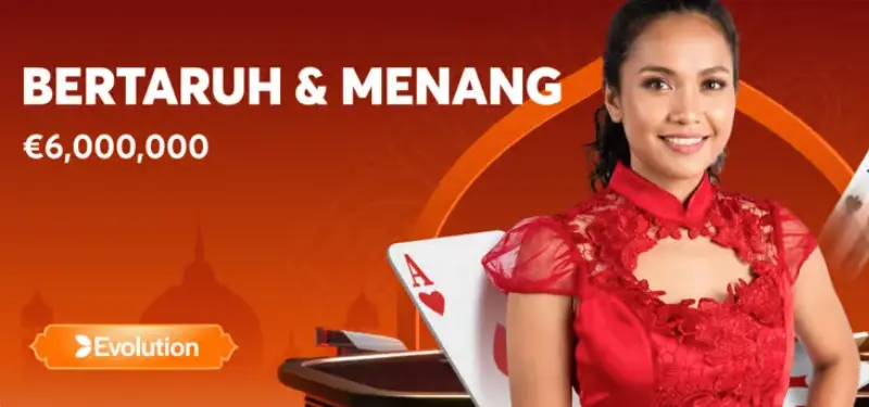 Evolution Gaming Bertaruh & Menang - Promosi BC Game