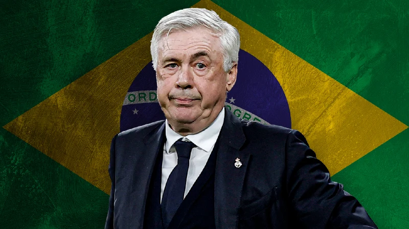 Pelatih (Head Coach) Brazil - Carlo Ancelotti