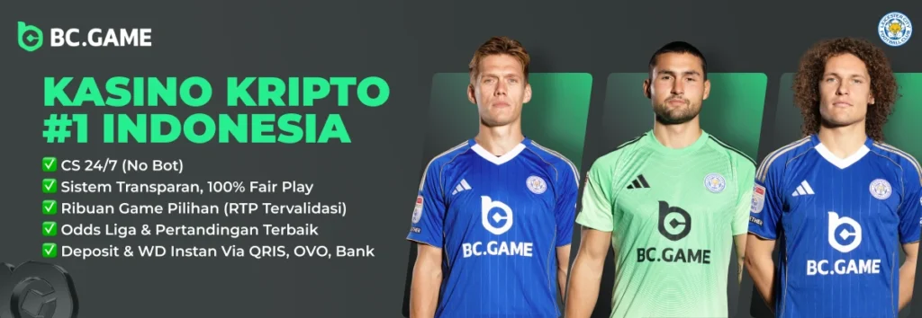 BC Game Indonesia - Crypto Casino nomor 1 di Dunia