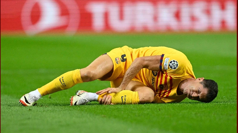 Cedera yang Dialami Lewandowski Detailnya