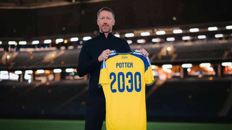 Graham Potter Perpanjang Kontrak