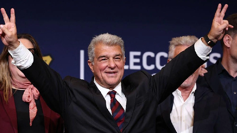 Menang Telak! Joan Laporta Kembali Terpilih Presiden Barcelona dan Era Baru Blaugrana Dimulai