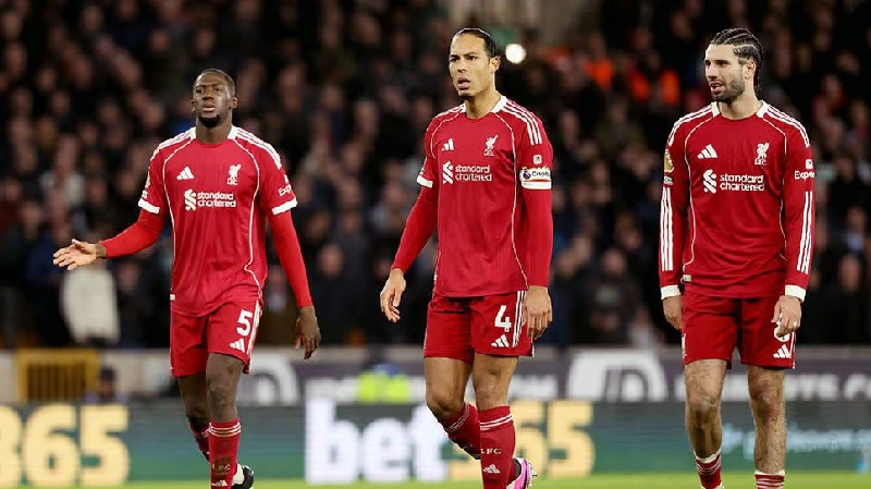 Liverpool Kalah Dramatis dari Wolverhampton