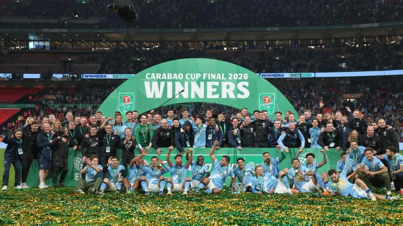 Manchester City Gila! Hancurkan Arsenal di Final, Pep Guardiola Kunci Trofi Carabao Cup dengan Gaya Dominan