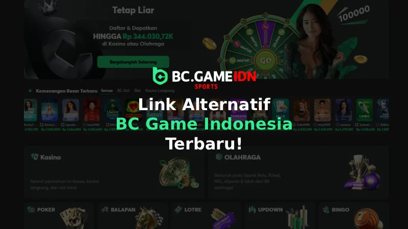 Daftar Link Alternatif BC Game Terbaru 2026